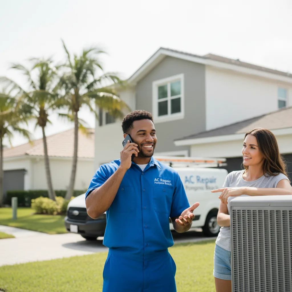AC Repair Pompano Beach customer support in Abbottstown